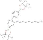 9-Hexyl-2,7-bis(4,4,5,5-tetramethyl-1,3,2-dioxaborolan-2-yl)-9H-carbazole