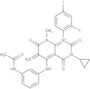 N-(3-(3-Cyclopropyl-1-(2-fluoro-4-iodophenyl)-6,8-dimethyl-2,4,7-trioxo-1,2,3,4,7,8-hexahydropyr...