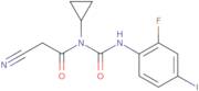 2-cyano-N-cyclopropyl-N-((2-fluoro-4-iodophenyl)carbamoyl)acetamide