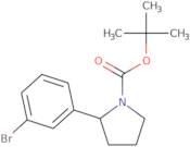 tert-Butyl 2-(3-bromophenyl)pyrrolidine-1-carboxylate