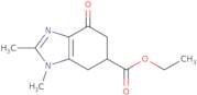 Ethyl 1,2-dimethyl-4-oxo-4,5,6,7-tetrahydro-1H-1,3-benzodiazole-6-carboxylate