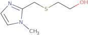 2-{[(1-Methyl-1H-imidazol-2-yl)methyl]sulfanyl}ethan-1-ol