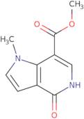 methyl 1-methyl-4-oxo-1H,4H,5H-pyrrolo[3,2-c]pyridine-7-carboxylate