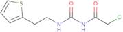 3-(2-Chloroacetyl)-1-[2-(thiophen-2-yl)ethyl]urea