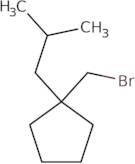 1-(Bromomethyl)-1-(2-methylpropyl)cyclopentane