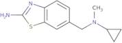 6-{[Cyclopropyl(methyl)amino]methyl}-1,3-benzothiazol-2-amine