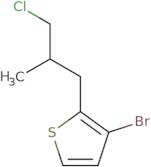 3-Bromo-2-(3-chloro-2-methylpropyl)thiophene