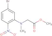 Methyl 2-[(5-bromo-2-nitrophenyl)(methyl)amino]acetate