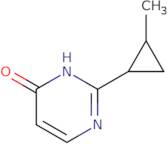 2-(2-Methylcyclopropyl)-3,4-dihydropyrimidin-4-one