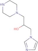 1-(1H-Imidazol-1-yl)-3-(piperazin-1-yl)propan-2-ol