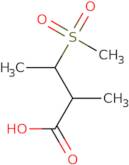 3-Methanesulfonyl-2-methylbutanoic acid