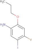 4-Fluoro-5-iodo-2-propoxyaniline