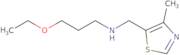 (3-Ethoxypropyl)[(4-methyl-1,3-thiazol-5-yl)methyl]amine