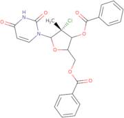 ((2R,3R,4R,5R)-3-(benzoyloxy)-4-chloro-5-(2,4-dioxo-3,4-dihydropyrimidin-1(2H)-yl)-4-methyltetra...