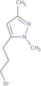 5-(3-Bromopropyl)-1,3-dimethyl-1H-pyrazole