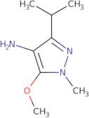 5-Methoxy-1-methyl-3-(propan-2-yl)-1H-pyrazol-4-amine