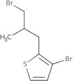 3-Bromo-2-(3-bromo-2-methylpropyl)thiophene