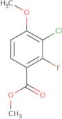 Methyl 3-chloro-2-fluoro-4-methoxybenzoate