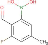 3-Fluoro-2-formyl-5-methylphenylboronic acid