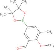 3-Formyl-4-methoxy-5-methylphenyl boronic acid pinacol ester