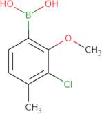 3-Chloro-2-methoxy-4-methylphenylboronic acid