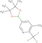 3-Methyl-5-(4,4,5,5-tetramethyl-1,3,2-dioxaborolan-2-yl)-2-(trifluoromethyl)pyridine