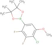 4-Chloro-2,3-difluoro-5-methoxyphenylboronic acid pinacol ester