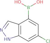 (6-Chloro-1H-indazol-4-yl)boronic acid