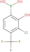 3-Chloro-2-hydroxy-4-(trifluoromethyl)phenylboronic acid