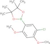 2-(5-Chloro-2,4-dimethoxyphenyl)-4,4,5,5-tetramethyl-1,3,2-dioxaborolane