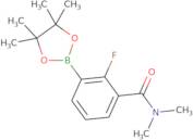 2-Fluoro-N,N-dimethyl-3-(4,4,5,5-tetramethyl-1,3,2-dioxaborolan-2-yl)benzamide