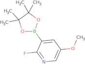 2-Fluoro-5-methoxypyridine-3-boronic acid pinacol ester