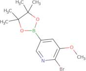 2-Bromo-3-methoxypyridine-5-boronic acid pinacol ester