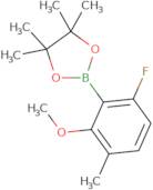 6-Fluoro-2-methoxy-3-methylphenylboronic acid pinacol ester