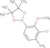 3-Chloro-2-methoxy-4-methylphenylboronic acid pinacol ester