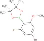 4-Bromo-2-fluoro-6-methoxyphenylboronic acid pinacol ester