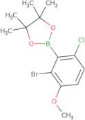 2-Bromo-6-chloro-3-methoxyphenylboronic acid pinacol ester