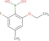 2-Ethoxy-6-fluoro-4-methylphenylboronic acid