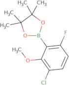 3-Chloro-6-fluoro-2-methoxyphenylboronic acid pinacol ester