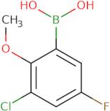 3-Chloro-5-fluoro-2-methoxyphenylboronic acid