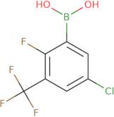 5-Chloro-2-fluoro-3-(trifluoromethyl)phenylboronic acid