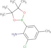 2-Amino-3-chloro-5-methylphenyboronic acid, pinacol ester