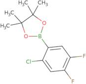 2-(2-Chloro-4,5-difluorophenyl)-4,4,5,5-tetramethyl-1,3,2-dioxaborolane