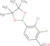 2-Chloro-3-fluoro-4-formylphenylboronic acid pinacol ester