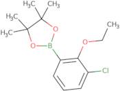 2-(3-Chloro-2-ethoxyphenyl)-4,4,5,5-tetramethyl-1,3,2-dioxaborolane