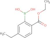 2-Ethoxycarbonyl-5-ethylphenylboronic acid