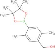 [2,5-Dimethyl-4-(tetramethyl-1,3,2-dioxaborolan-2-yl)phenyl]methanol