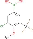 3-Chloro-4-methoxy-5-(trifluoromethyl)phenylboronic acid