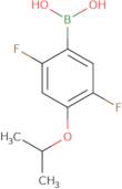 (2,5-Difluoro-4-propan-2-yloxyphenyl)boronic acid