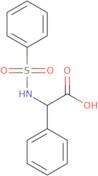 Phenyl[(phenylsulfonyl)amino]acetic acid